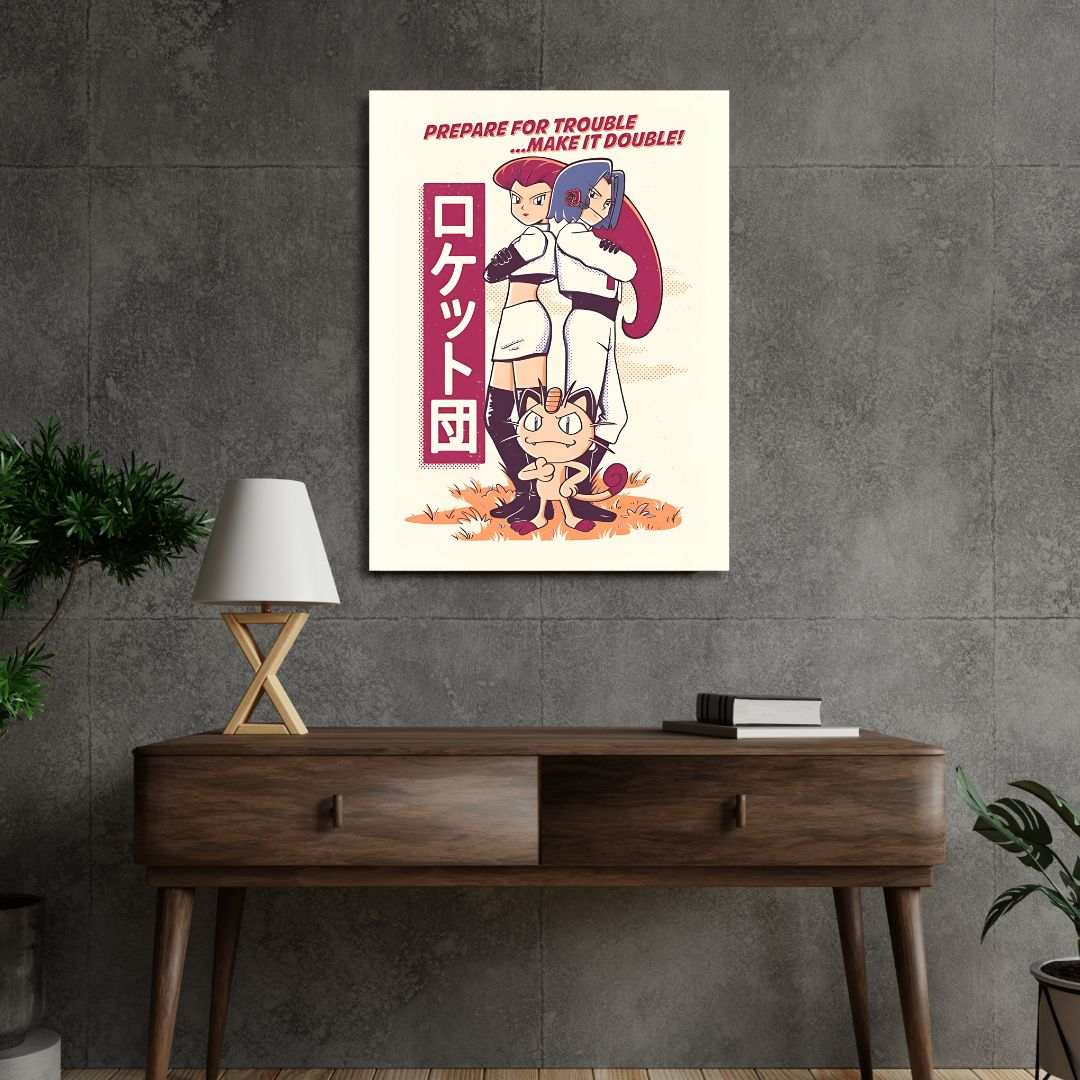 TEAM ROCKET POKEMON Poster - sticckiz.com