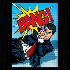 BANG! by ROY LICHTENSTEIN Poster - sticckiz.com