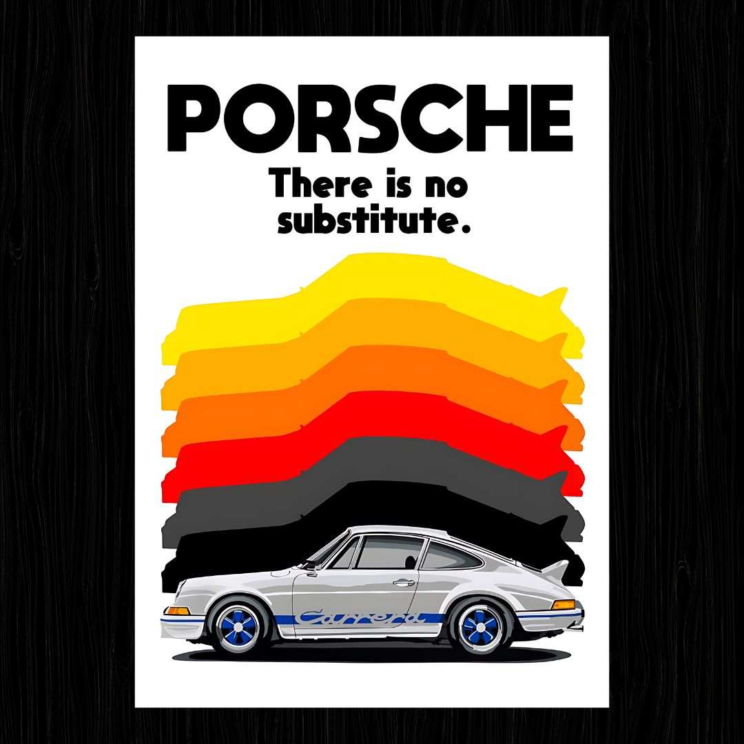 PORSCHE CAR Poster - sticckiz.com
