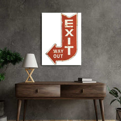 EXIT WAY OUT Poster - sticckiz.com
