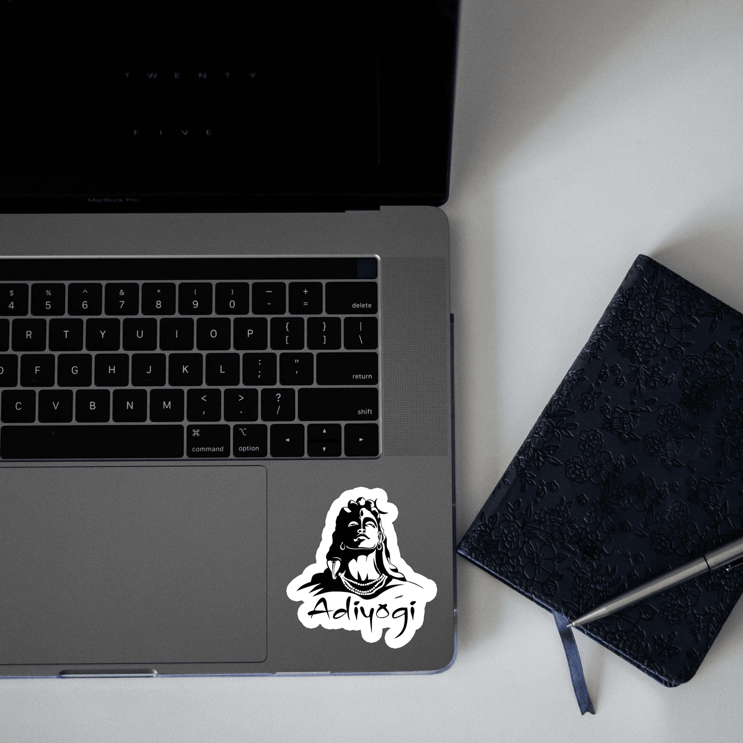 Adiyogi Shiva Sticker - sticckiz.com