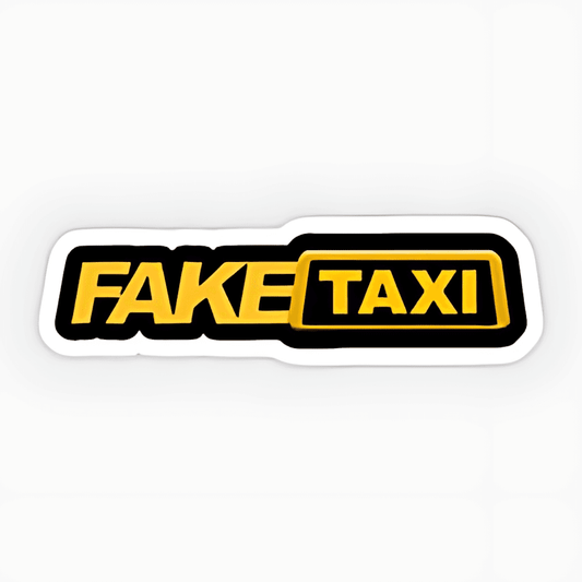 Fake Taxi Sticker - sticckiz.com