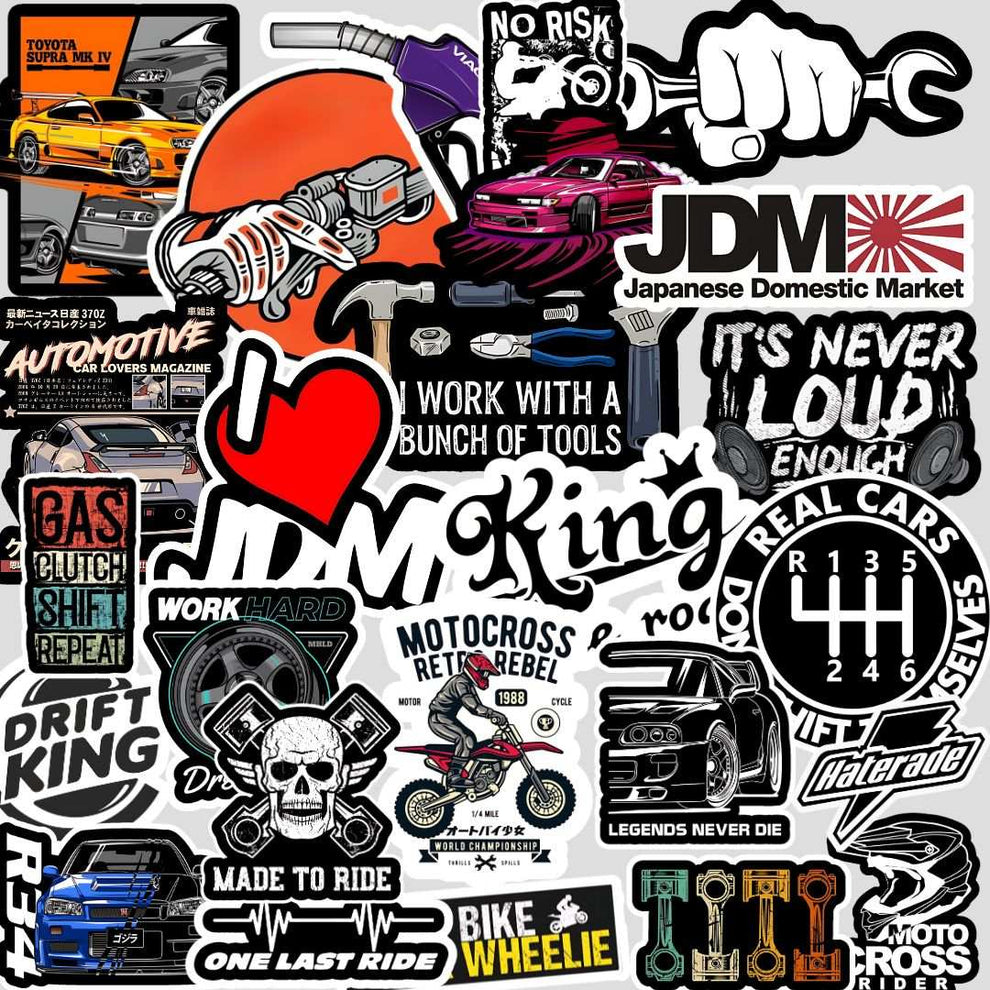 Auto Shop Stickers Example automotive Sticker ( Pack of 25 ) – sticckiz.com