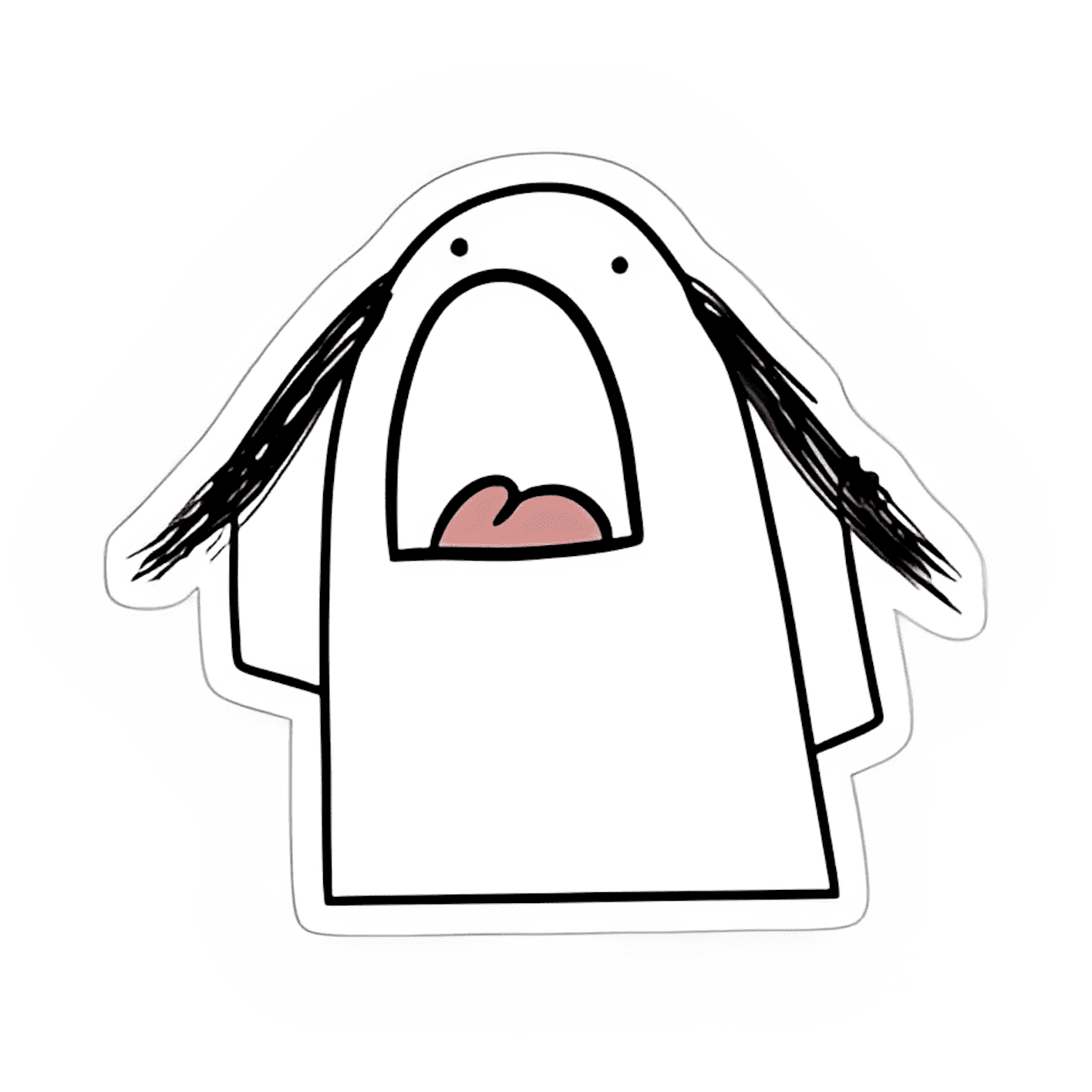 Mrs Flork Sticker - sticckiz.com