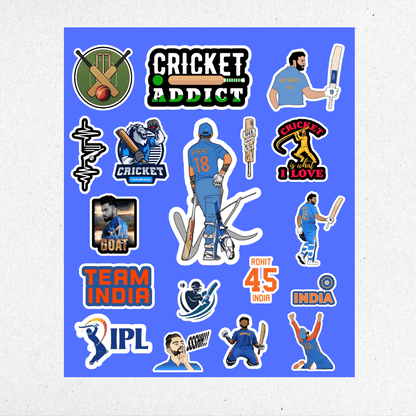 cricket mini sticker sheet 1 - sticckiz.com