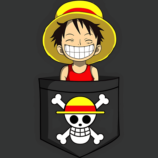 Pirate Luffy Sticker - sticckiz.com