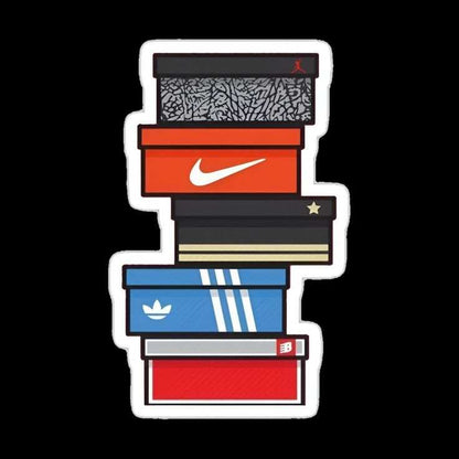 Sneaker Boxes Sticker - sticckiz.com