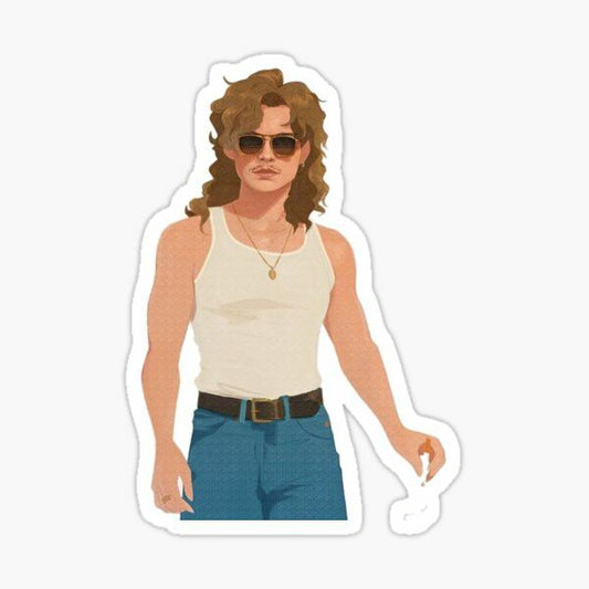 Billy Hargrove from Stranger Things Sticker