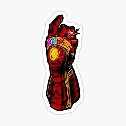 Iron man Nano Gauntlet Sticker