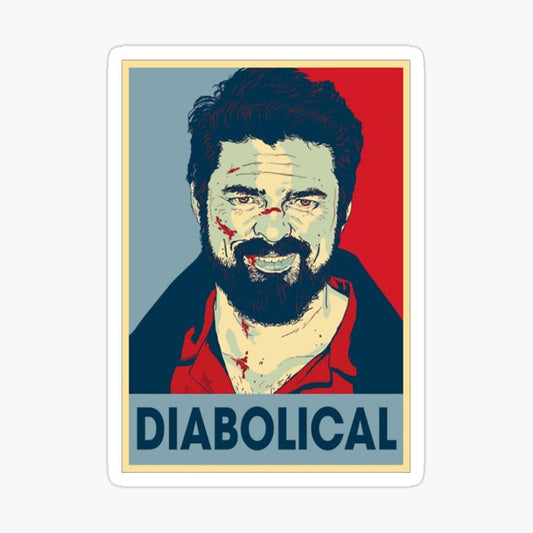 Billy Butcher Diabolical Sticker