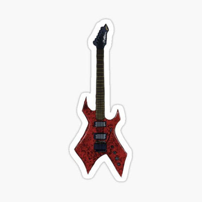 Eddie Munson's Guitar (Stranger Things) Sticker
