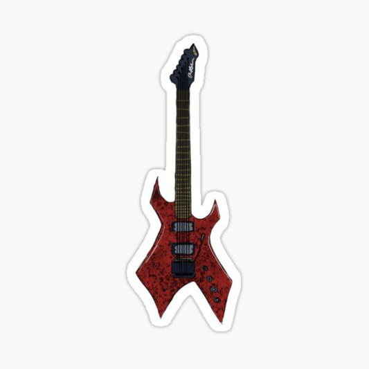 Eddie Munson's Guitar (Stranger Things) Sticker