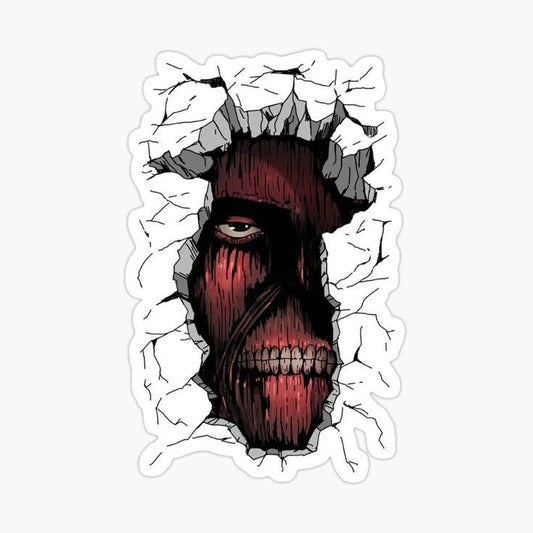 Wall Titan-aot Sticker