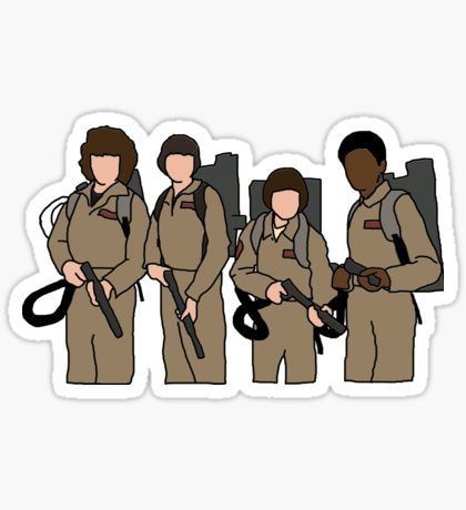 Stranger Things Merch Sticker