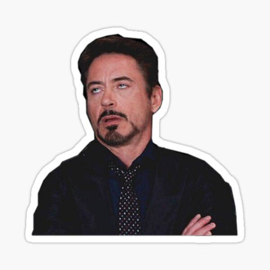 Robert Downey JR Sticker