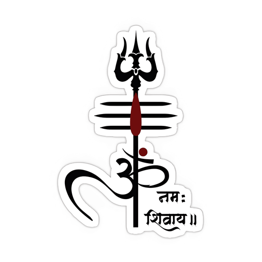 Om Nam Sivay Sticker - sticckiz.com