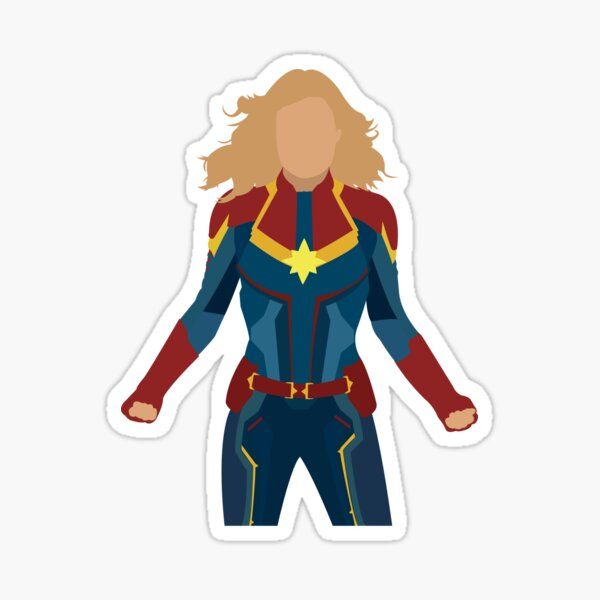 Carol Danvers / Captain Marvel Sticker