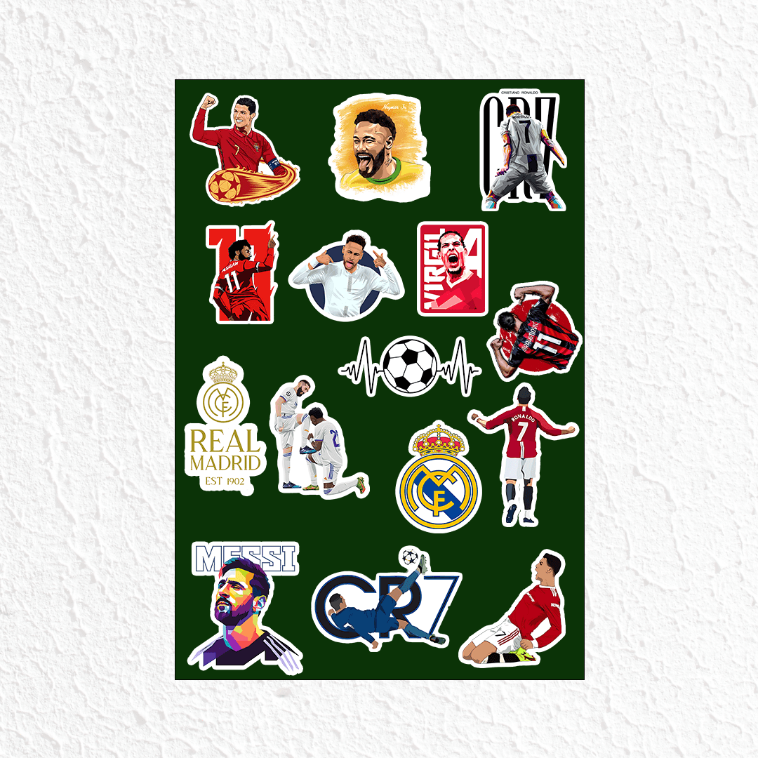 Football mini Sticker sheet 2