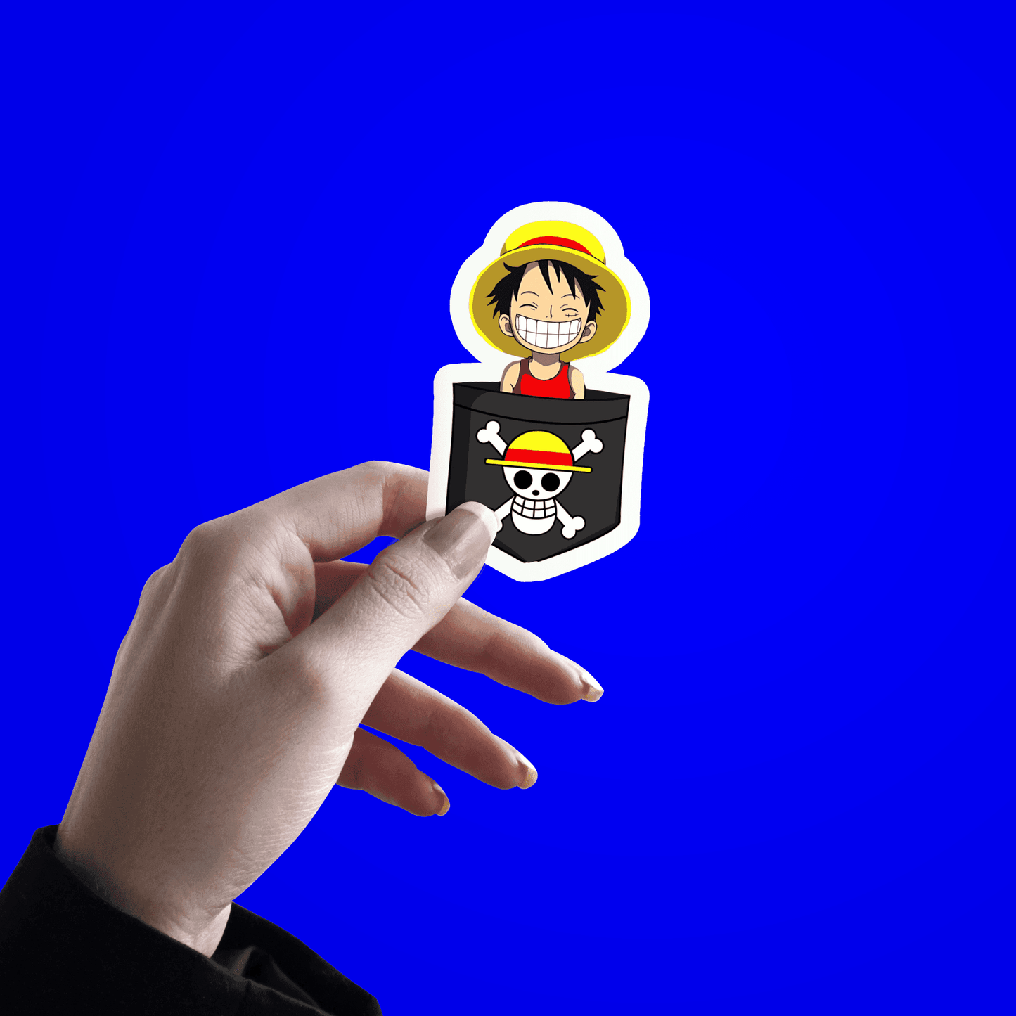 Pirate Luffy Sticker - sticckiz.com