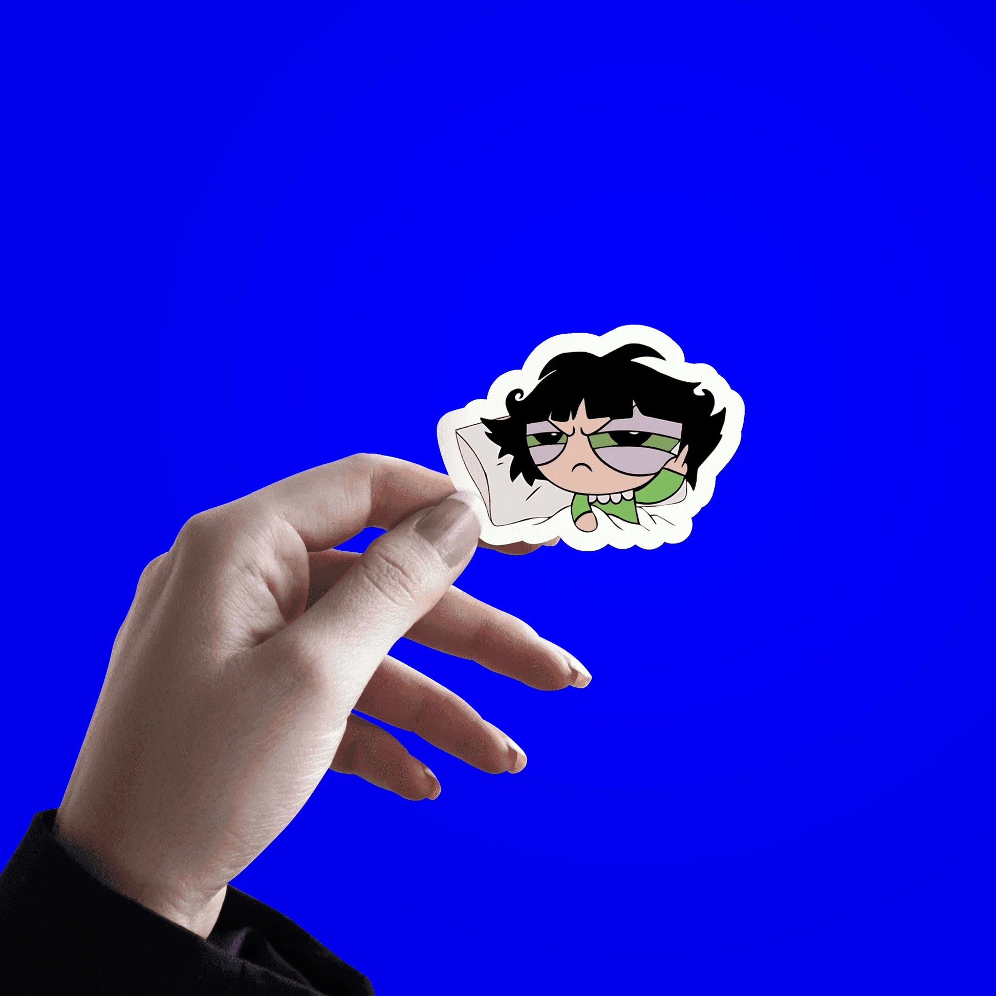 Angry Power Puff Girl Sticker - sticckiz.com