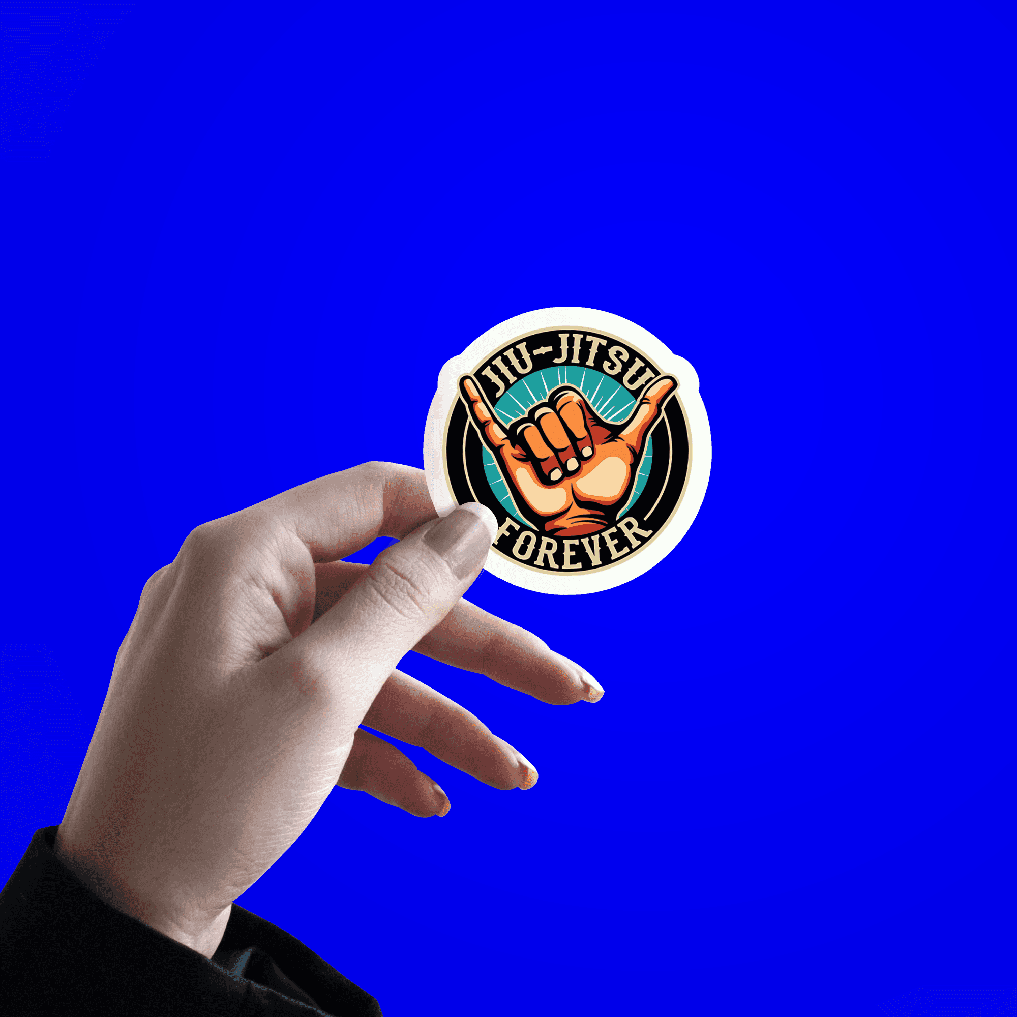 Jiu Jitsu Forever Sticker - sticckiz.com