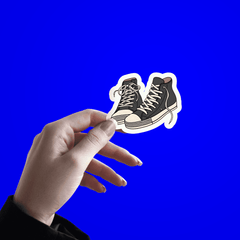 Converse Shoes Sticker - sticckiz.com