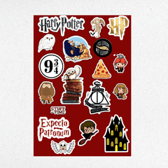 harry potter mini sticker sheet 2 - sticckiz.com