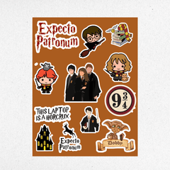 harry potter mini sticker sheet 1