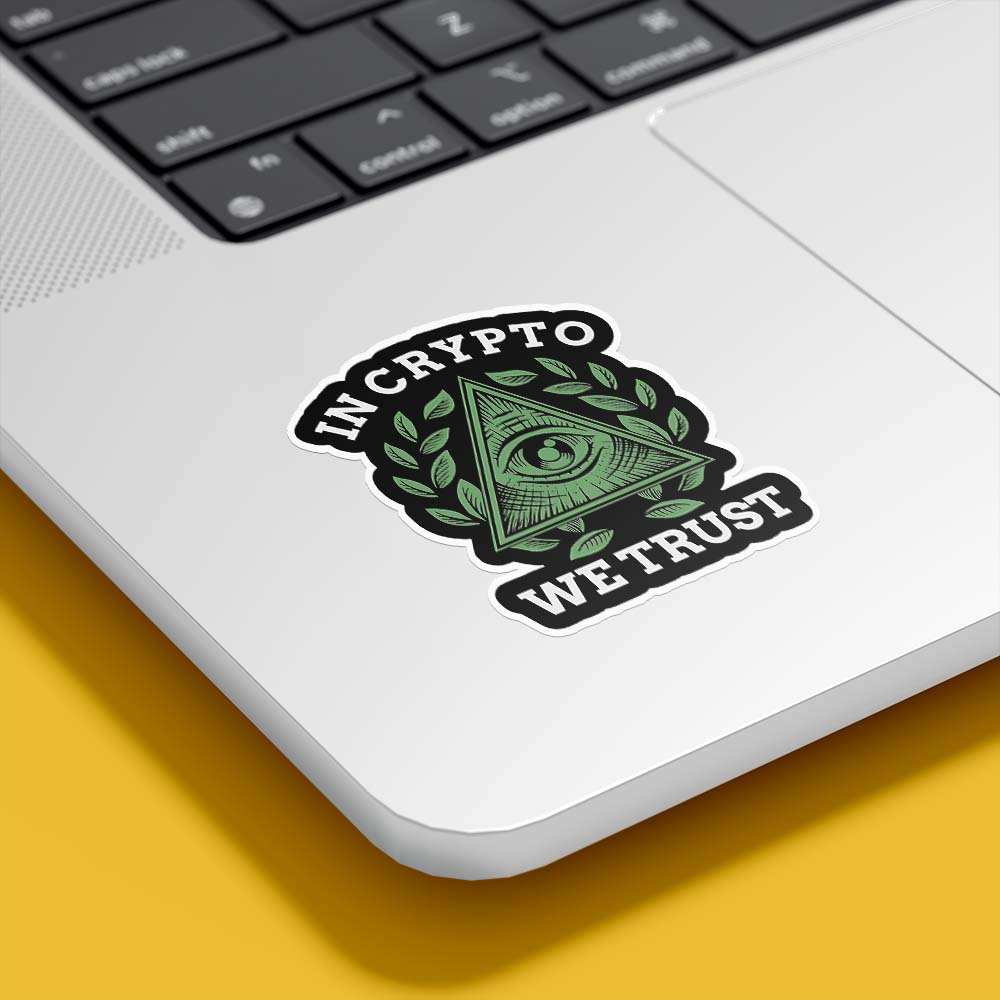 In Crypto We Trust - sticckiz.com