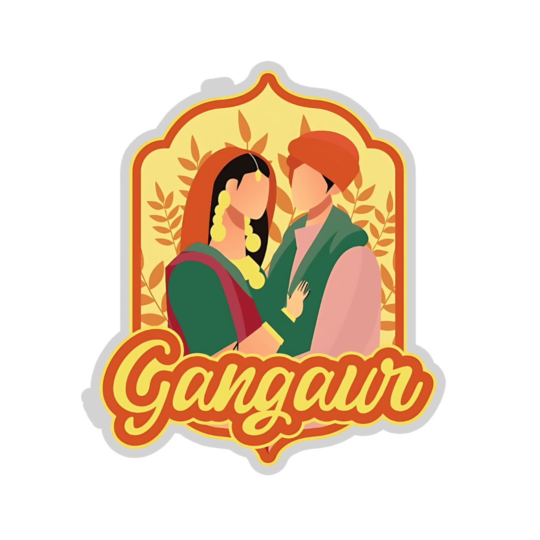 Gangaur Sticker - sticckiz.com