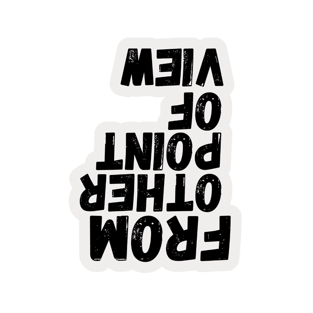 From other Point of View Sticker - sticckiz.com