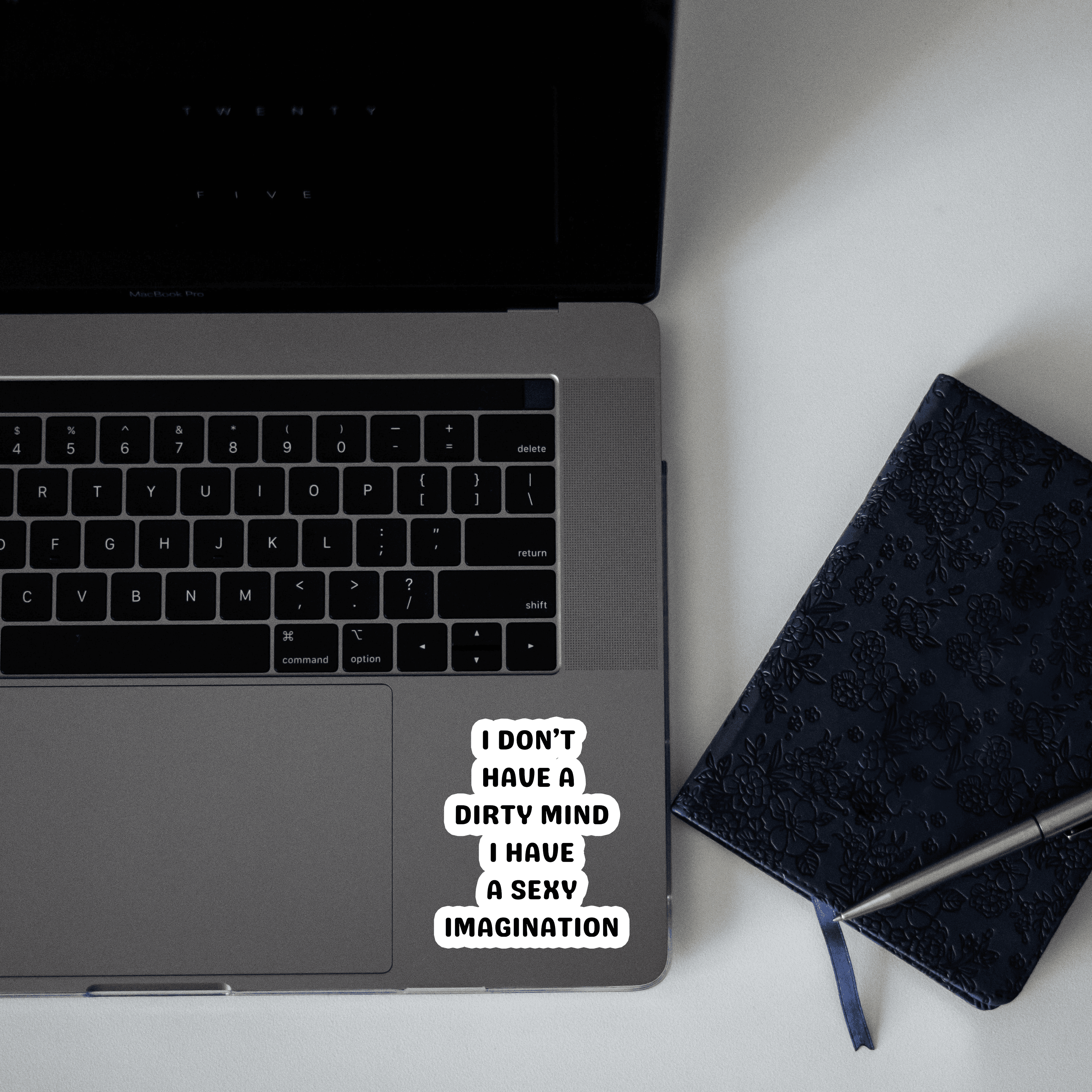 I Don't have a Dirty mind Sticker - sticckiz.com