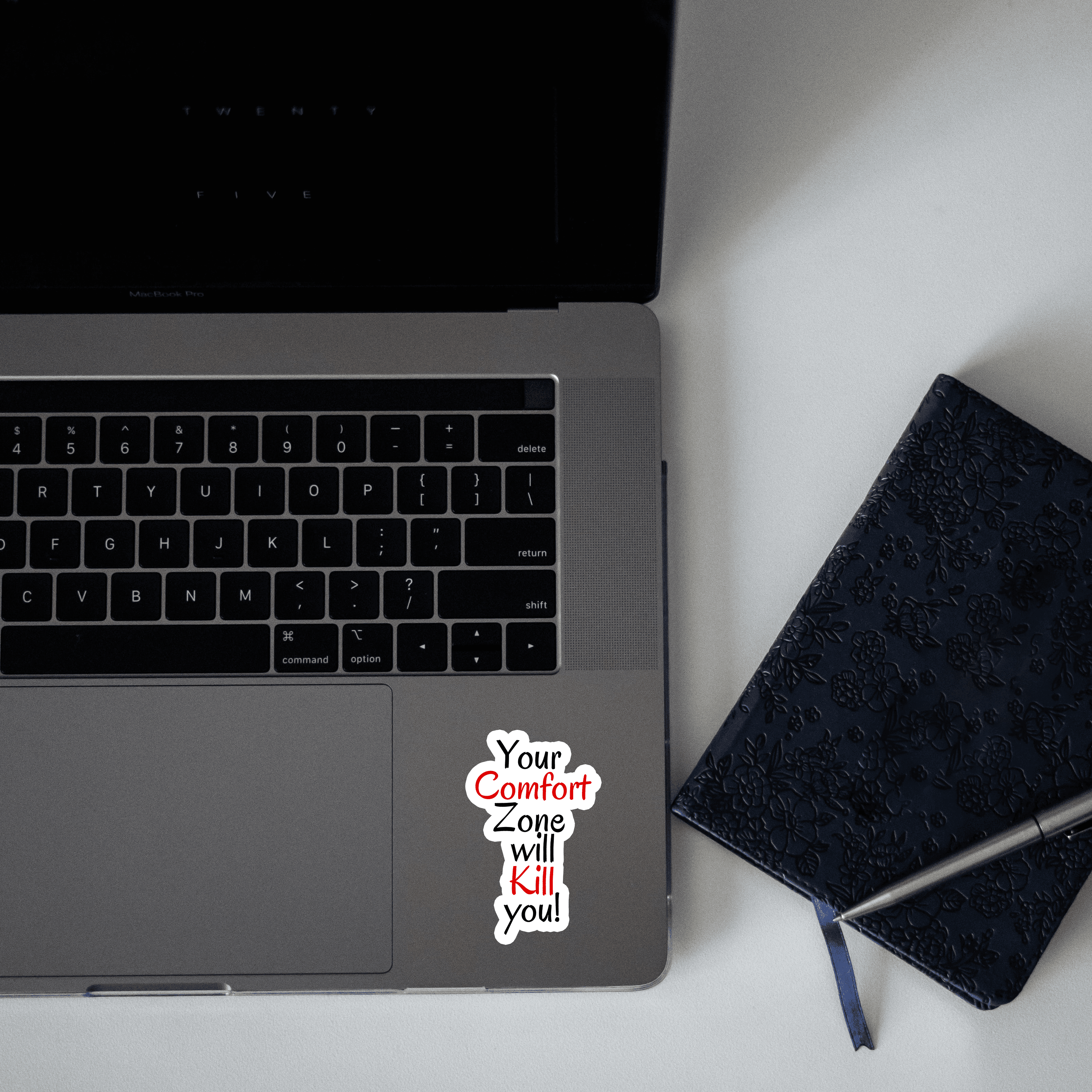 Your Comfort Zone Will Kill You Sticker - sticckiz.com