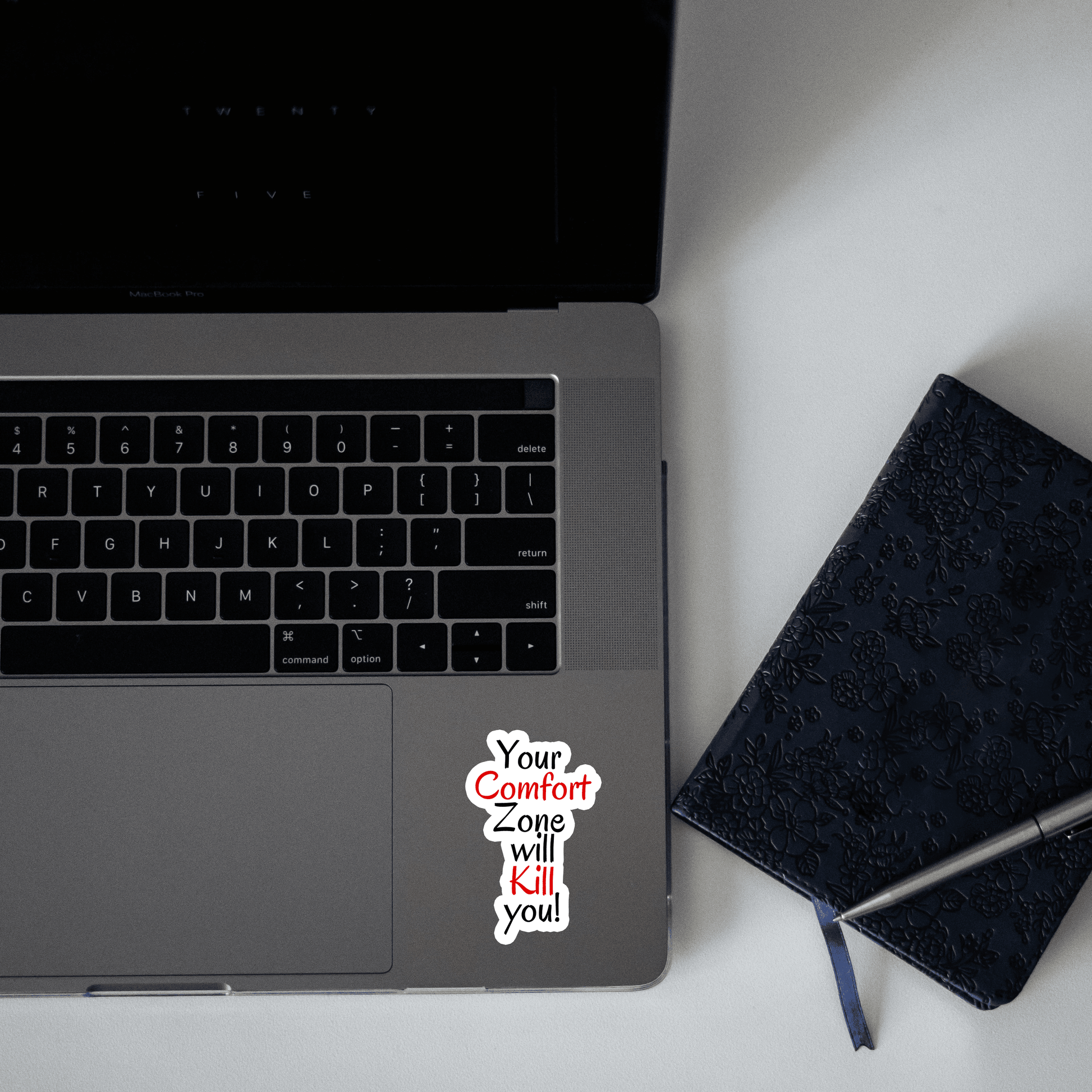 Your Comfort Zone Will Kill You Sticker - sticckiz.com