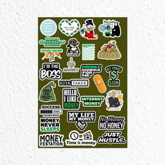 Money lover mini Sticker Sheet 1