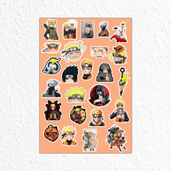 Naruto mini Sticker sheet 1 - sticckiz.com