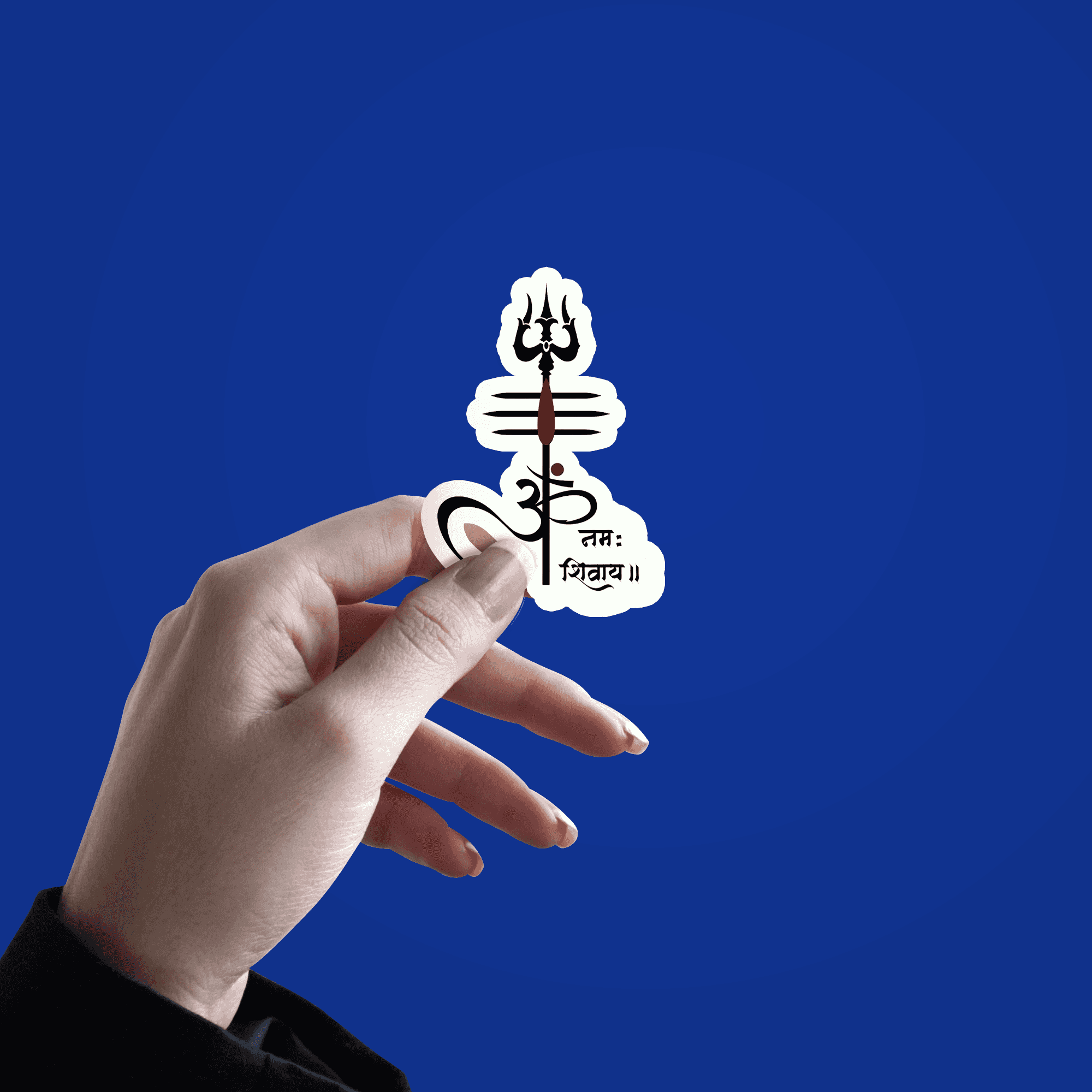 Shiva's Trident Sticker - sticckiz.com