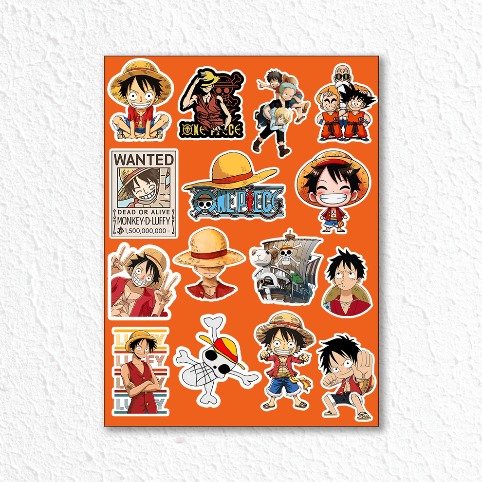 One Piece Mini Sticker Sheet 1 – sticckiz.com
