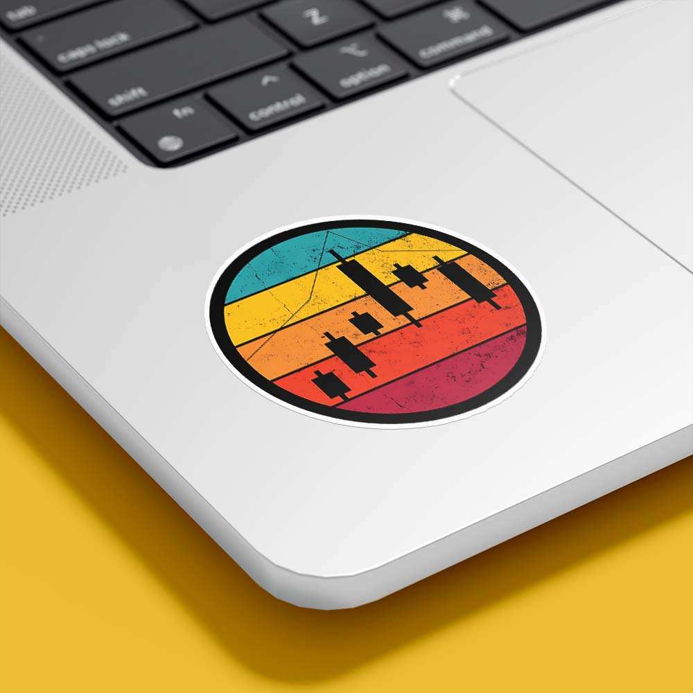 Retro Forex Sticker - sticckiz.com