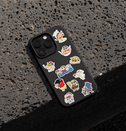 Shinchan Mini Sticker Sheet 1 - sticckiz.com