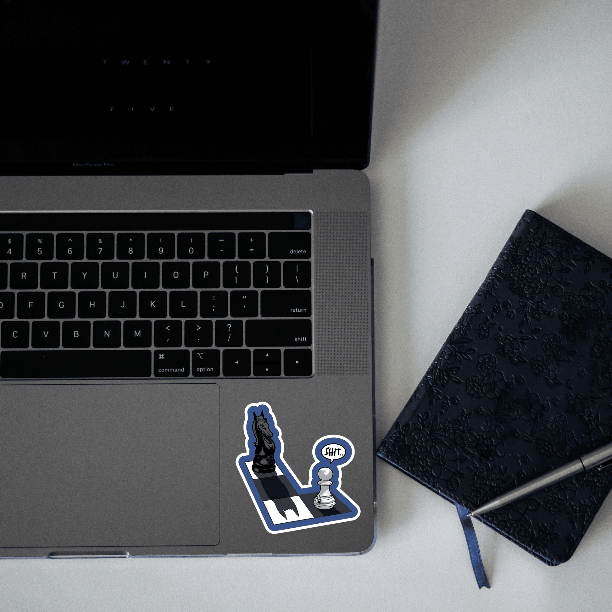 Jiu Jitsu Chess Pieces Sticker - sticckiz.com