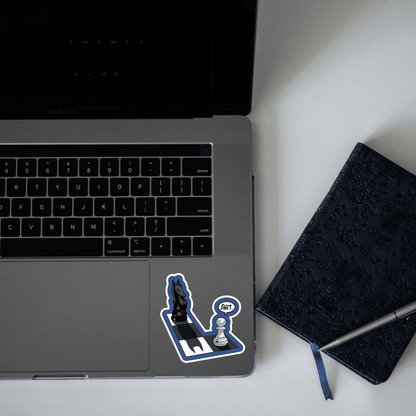 Jiu Jitsu Chess Pieces Sticker - sticckiz.com