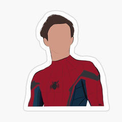 Peter Parker as Spider man Sticker