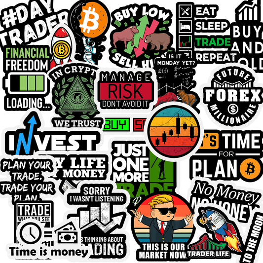 Trading Sticker combo (25 Stickers) - sticckiz.com